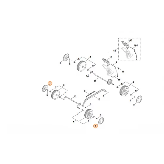 STIHL  Kołpak 0000 704 0310